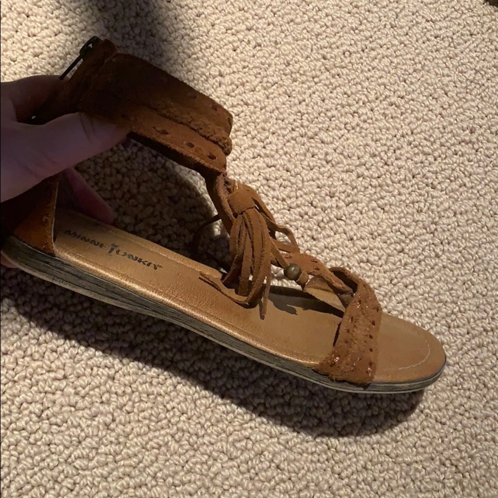 Minnetonka moccasins sandals!